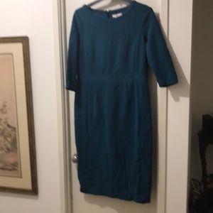 Boden turquoise dress size 16L